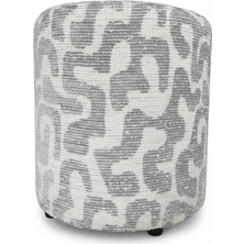 Elanora Home Dokusu ve Modern Tasarımıyla Her Ortama Uyum Sağlayan Çok Amaçlı Puf