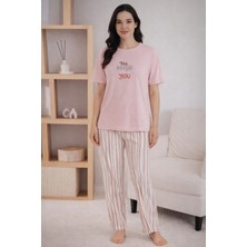 Pemilo Kadın 1905-3 Kısa Kol Oslo Pijama Takımı