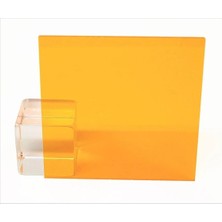 Midwest 70410 Şeffaf Peach Pvc Levha -0,23 Mm. -194 x 280 Mm.