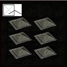 Schulcz 1802400 Atrium Şeffaf Tavan-Piramit 30° -Şeffaf-40