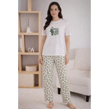 Pemilo Kadın 1905-9 Kısa Kol Oslo Pijama Takımı