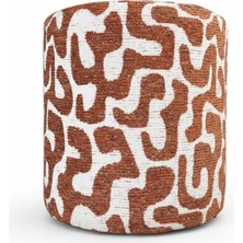 Elanora Home Dokusu ve Modern Tasarımıyla Her Ortama Uyum Sağlayan Çok Amaçlı Puf