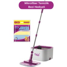 Özbience Pratik Otomatik Temizlik Seti, Mikrofiber Bez Hediyeli, Kolay Kullanım