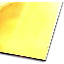 Midwest 70702 Aynalı Gold Styrene Levha -1,50 Mm. -194 x 280 Mm.