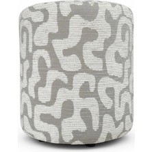 Elanora Home Dokusu ve Modern Tasarımıyla Her Ortama Uyum Sağlayan Çok Amaçlı Puf