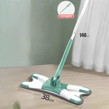 Özbience Pratik ve Hızlı Temizlik Için 360° Döner Kelebek Mop