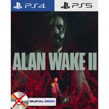 Sony Alan Wake 2 Dijital Ürün PS5 Simülasyon Oyunu Tek Oyuncu Desteği ile Offline Oynanabilir
