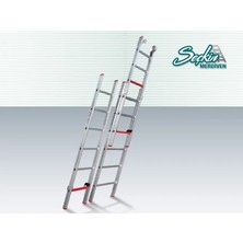 Seçkin 3*4=12 Mt. 3 Parça Alüminyum Gold Merdiven