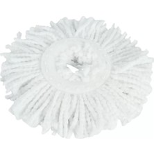 Özbience 2'li Döner Paspas ve Çekçek Temizleme Spinmop Uyumlu Set