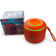 Güzelyüz Avm Jsjz Işıklı Taşınabilir Kablosuz Hoparlör Bluetooth Fm Radyo USB Tfkart Girişli Wireless Ses Bombası