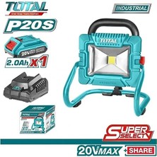 Total Li-Ion Akülü LED Lamba Taşınabilir -TWLI20258