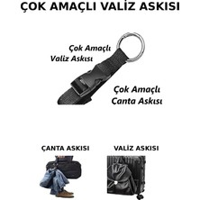 Tois Çok Amaçlı Seyahat Çanta Kayışı, Bağaj Kayışı, Valiz Kemeri, Çanta Askısı