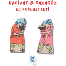 Hacivat & Karagöz El Kuklası Seti
