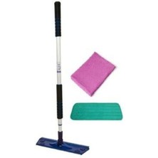 Özbience Pratik Mikrofiber Cam ve Islak Bezli Mop Seti, Temizlikte Güçlü Çözüm