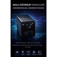 FaroxTech 4g Sım Kartlı Uzaktan Canlı Izlemeli Full Hd Profesyonel Araç Güvenlik Sistemi