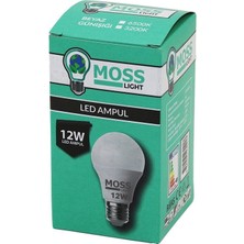 Die Grup Moss Lıght 12W Beyaz LED Ampul E27 960LM 6500K