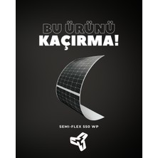 SPUTEK SPT-SF144-550 Wp Esnek Güneş Paneli