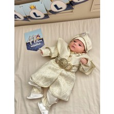 Pileki Baby (Patikli) 6 Parça Yenidoğan ve Erkek Çocuk Sünnet Kıyafetleri 0 6 Ay ve 1 Yaş