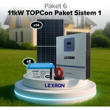 Tsm Lexron 11KW Bağ Evi Paket Sistem 1