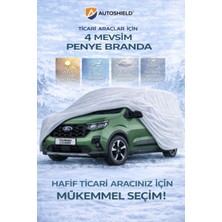 Universal Ford Courier Penye Branda Garaj Branda Örtüsü Dayanıklı Kalın Penye Branda Otomobil Çadır Branda Gri