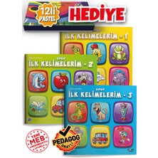 Okul Öncesi Eğitici Etkinlikli Konuşturan Ilk Kelimelerim Ingilizce Destekli Kitap Seti 3'lü