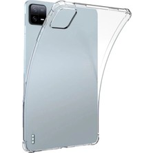 Forzacase Xiaomi Pad 6 11 Inch ile Uyumlu Anti Shock Silikon Kılıf Şeffaf - FC014