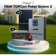 Tsm Lexron 11KW Bağ Evi Paket Sistem 2