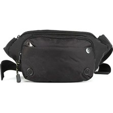 Necati Çanta Sürdürülebilir Şıklık:Çok Gözlü Su Geçirmez Bel Çantası Siyah