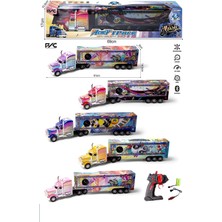 Oyuncak Vitrinim Şarjlı Işıklı  Uzaktan Kumandalı Mp3 Çalarlı Bluetoothlu 61 cm Tır