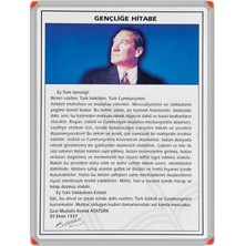 Panda Gençliğe Hitabe (Alüminyum Çerçeve) - 50X70CM