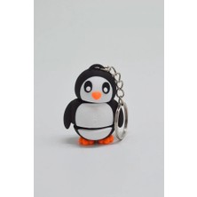 Hareketli Penguen Anahtarlık