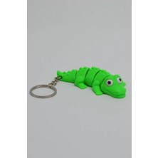 Hareketli Timsah Anahtarlık