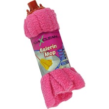 Özbience Pembe Balerin Mop Welfost Yedek Başlık 45X60 Çevre Dostu