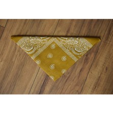 5 Al 4 Öde %100 Pamuk Unisex Etnik Desenli Bandana