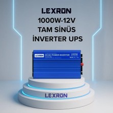Tsm Lexron 1000W-12V Tam Sinüs Inverter (Ups)