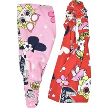 Lastikli Paraşüt Bandana Lol Desenli