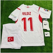Alaturka Mix Türkiye 2026 Kenan Yıldız 11 Çocuk Forması Beyaz 4 Lü Set