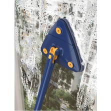 Özbience Pratik Kullanımlı Kendinden Sıkmalı Üçgen Mop, Kolay Temizlik Araçları