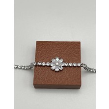 Badiva.co Nergis Çiçeği Çelik Suyolu Bileklik