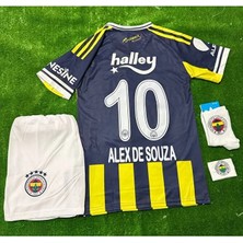Alaturka Mix //fe.ner.bah'çe \\ 2026 #alex De Souza# 10 Numara Iç Saha Çocuk Forması 4'lü Set