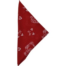 Bandana Kedi Desenli