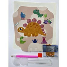 Elegantshop 5d Yapışan Boncuk Mozaik Tablo 15*15 cm SZ11