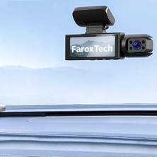 FaroxTech 1080P Araç Kamerası – Gece Görüşü - Uzun Şarj - Çakmaklık Girişli - Park Sensörü - Ekran Modları