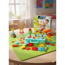 Aksoy Toys 3D Yaratıcı 340 Parça Matkaplı Çanta Tamir Seti Eğitici Oyuncak