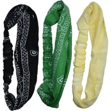 Lastikli Bandana Seti Paraşüt Model