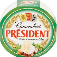 President Camembert Ziota Prowansalskie 120G
