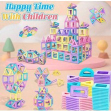 My Balli Store 68 Parça Manyetik Yapı Blokları Oyuncak