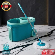 Özbience Pratik ve Kolay Kullanımlı Tekerlekli Temizlik Seti, Rahat Temizlik Konforu