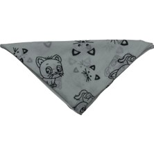 Bandana Kedi Desenli