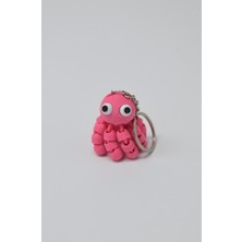 Hareketli Ahtapot Anahtarlık